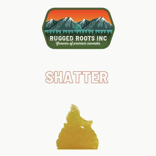 Rugged Roots - Rugged Roots - Mimosa 1g Shatter - 1