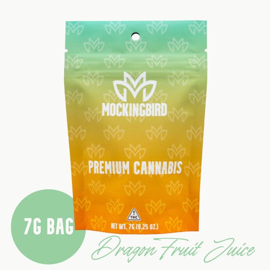 Mockingbird - Mockingbird Premium Flower: Dragon Fruit Juice 7g bag - 1