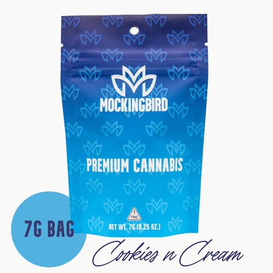Mockingbird - Mockingbird Premium Flower: Cookies n Cream 7g bag - 1