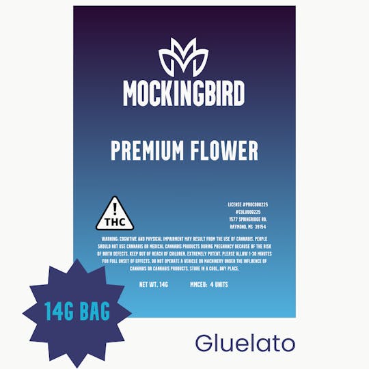 Mockingbird - Mockingbird Premium Flower: Gluelato 14g bag - 1