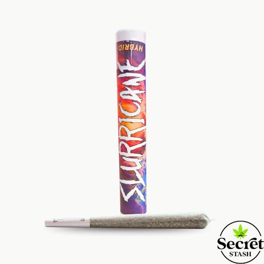 Secret Stash - Secret Stash | Full Bud Pre Roll | Slurricane | 1.2g - 1