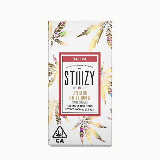 STIIIZY - Vape Cartridge - PURPLE HAZE 1G Live Resin Liquid Diamonds Pod - STIIIZY - 1