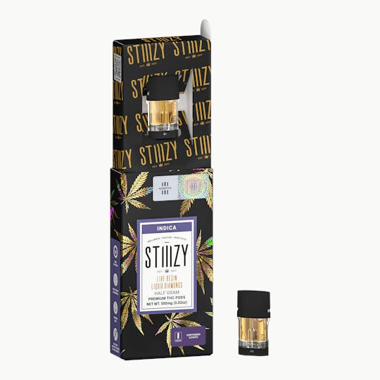 STIIIZY - Vape Cartridge - NORTHERN LIGHTS .5G Live Resin Liquid Diamonds Pod - 1
