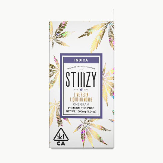 STIIIZY - Vape Cartridge - NORTHERN LIGHTS 1G Live Resin Liquid Diamonds Pod - 1