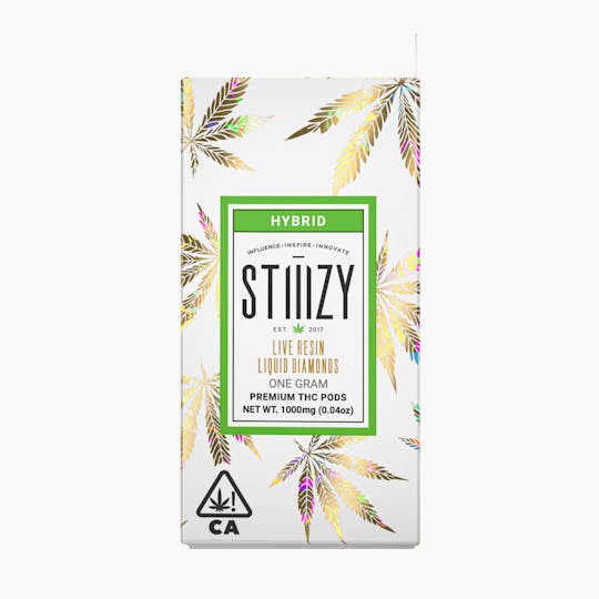 STIIIZY - Vape Cartridge - PURPLE ZLUSHIE 1G Live Resin Liquid Diamonds Pod - STIIIZY - 1