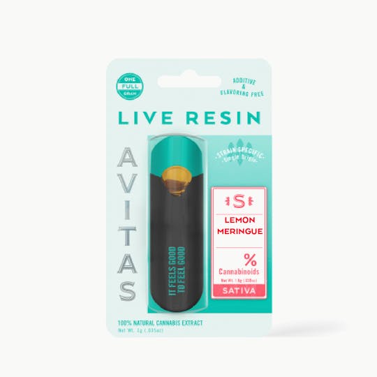 Avitas - Lemon Meringue Live Resin All In One 1g - 1