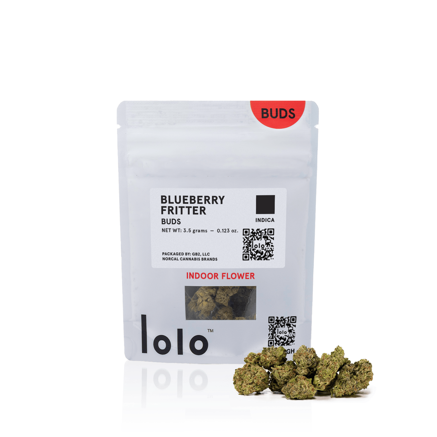 lolo - lolo | Blueberry Fritter | Indoor Buds | 3.5g - 1