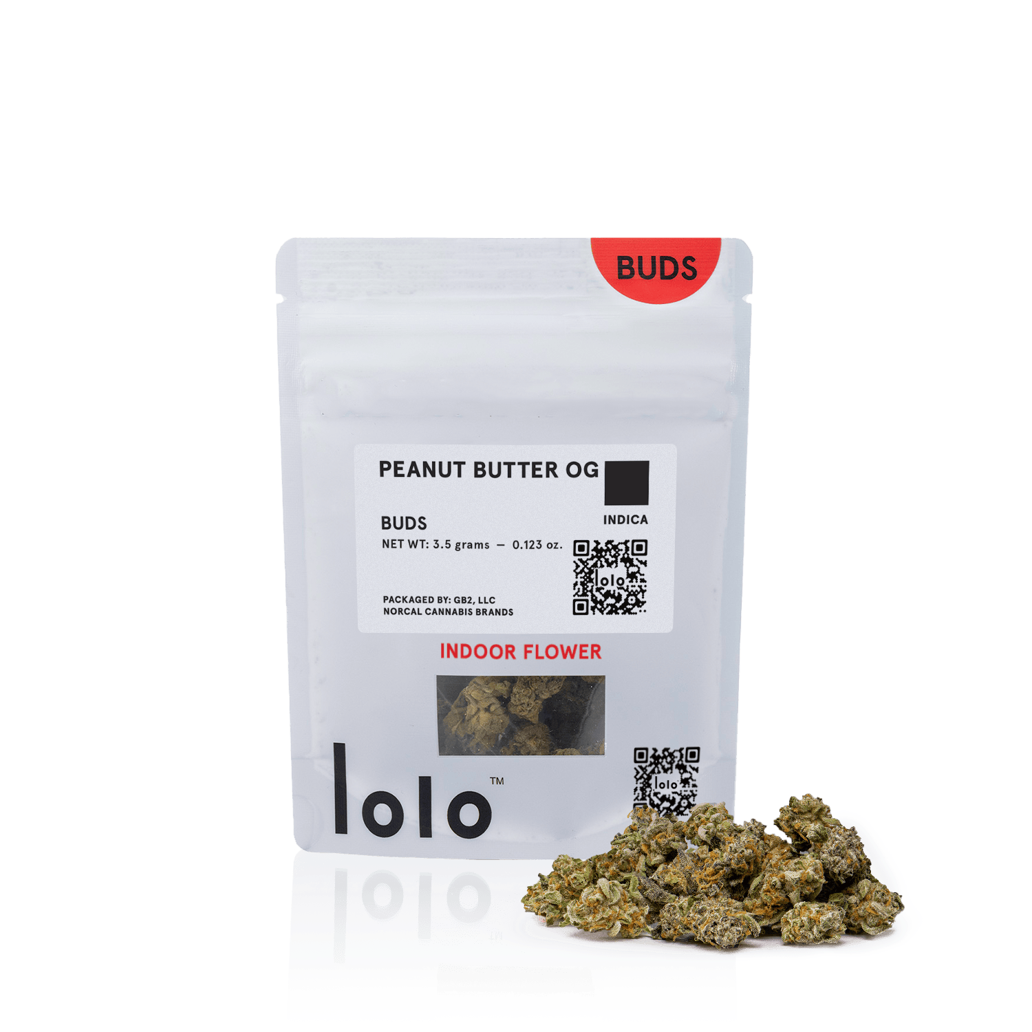 lolo - lolo | Peanut Butter OG | Indoor Buds | 3.5g - 1