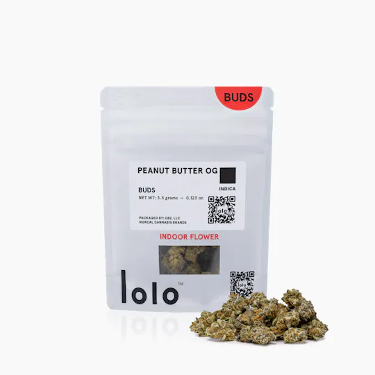 lolo - lolo | Peanut Butter OG | Indoor Buds | 3.5g - 1
