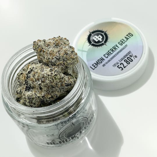 Twenty Two K / 22k - BLACK PEARL - Diamond Coated Indoor - Lemon Cherry Gelato - 3.5g | 1/8oz - 1