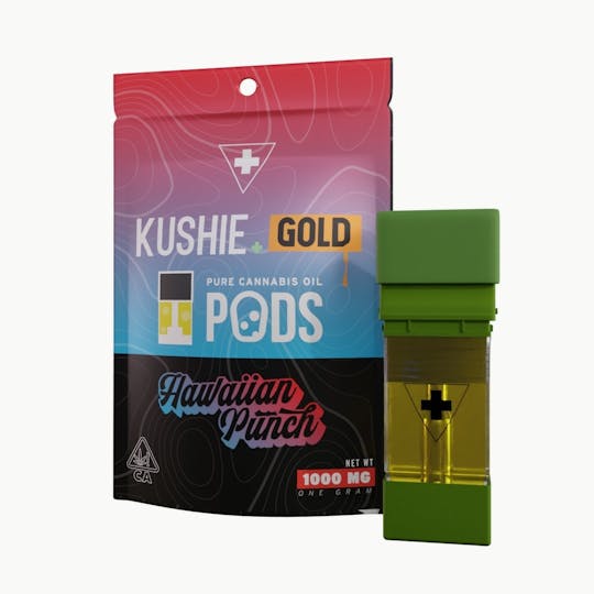 Kushie Brand - Hawaiian Punch (Hybrid) - Kushie+ Gold 1G Pod - 1