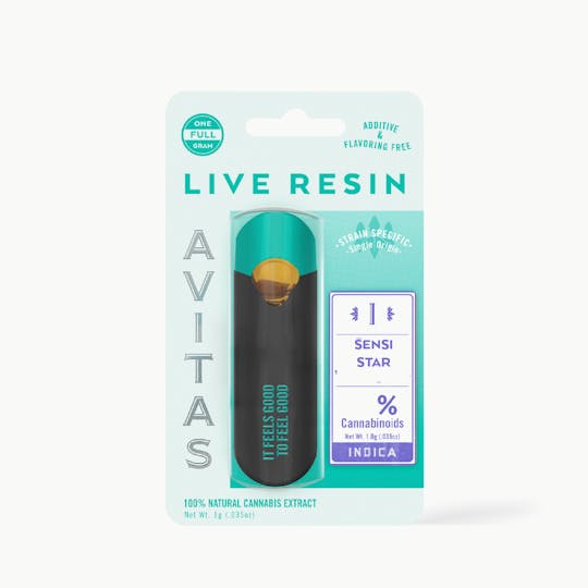 Avitas - Sensi Star Live Resin All In One 1g - 1