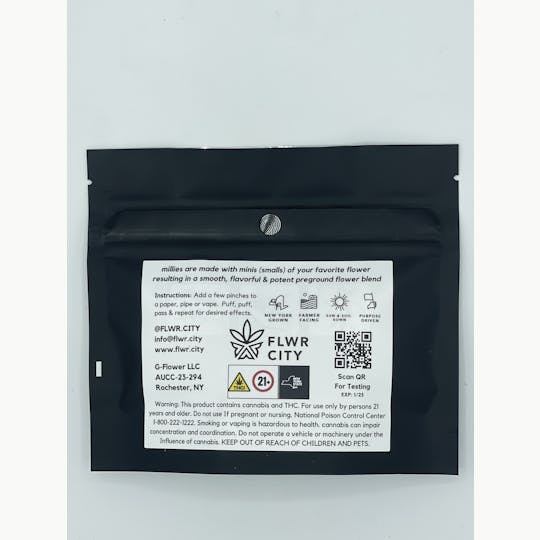FLWR CITY COLLECTIVE - millies - indica (21g) - 1