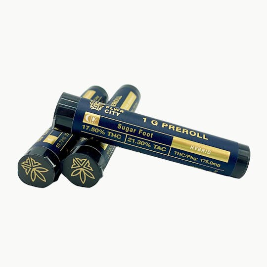 FLWR CITY COLLECTIVE - Sugar Foot - 1g Joint - 1