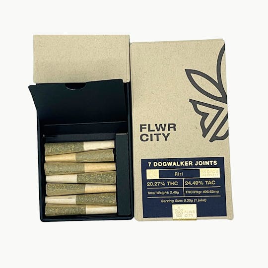 FLWR CITY COLLECTIVE - Riri - 7pk Dogwalker Joints (2.45g) - 1