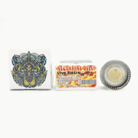 Bear Labs - Nectarine Jelly T3 Live Rosin - 1g - 1