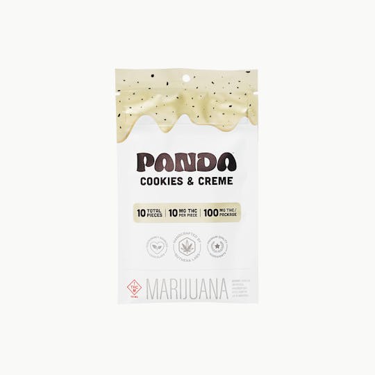 Nuthera - Panda Cookies n Cream 100mg Chocolate Bar - 1