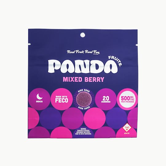 Nuthera - Panda Fruits Mixed Berry FECO 500mg - 1