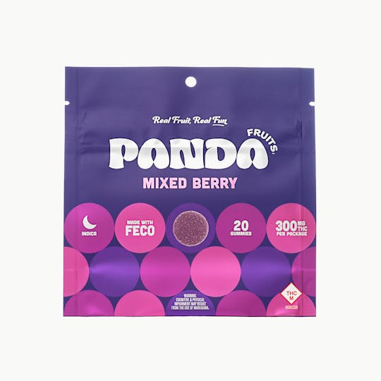 Nuthera - Panda Fruits Mixed Berry FECO 300mg - 1