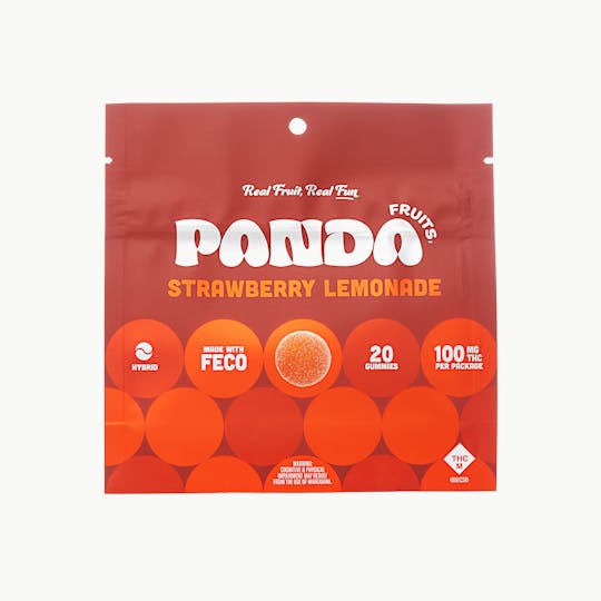 Nuthera - Panda Fruits Strawberry Lemonade FECO 100mg - 1