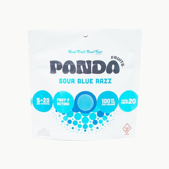 Nuthera - Panda Fruits Blue Raspberry Nano 100mg - 1
