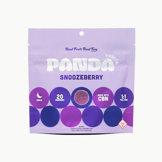 Nuthera - Panda Fruits Snoozeberry 100mg THC : 100mg CBN - 1