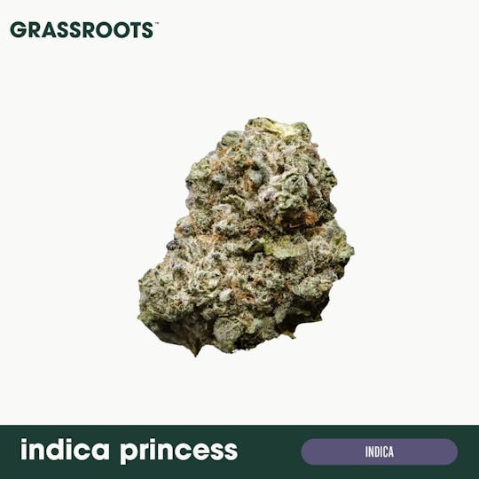 Grassroots - Indica Princess Flower - 1