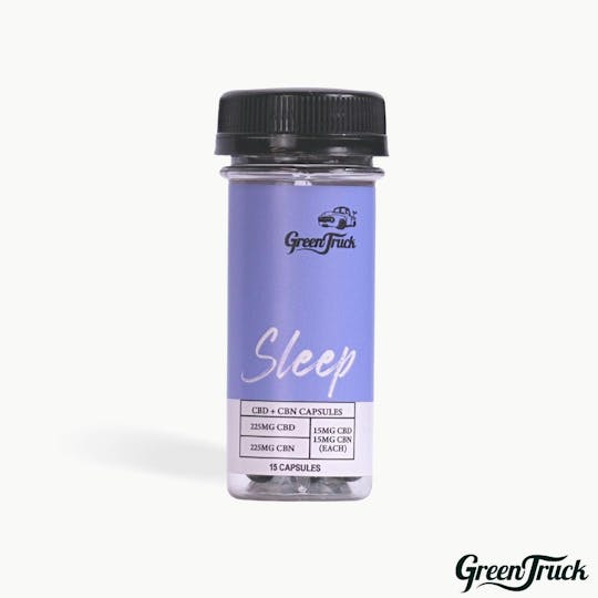 Green Truck - Green Truck - Capsules: 1:1 THC/CBG - Sleep - 1
