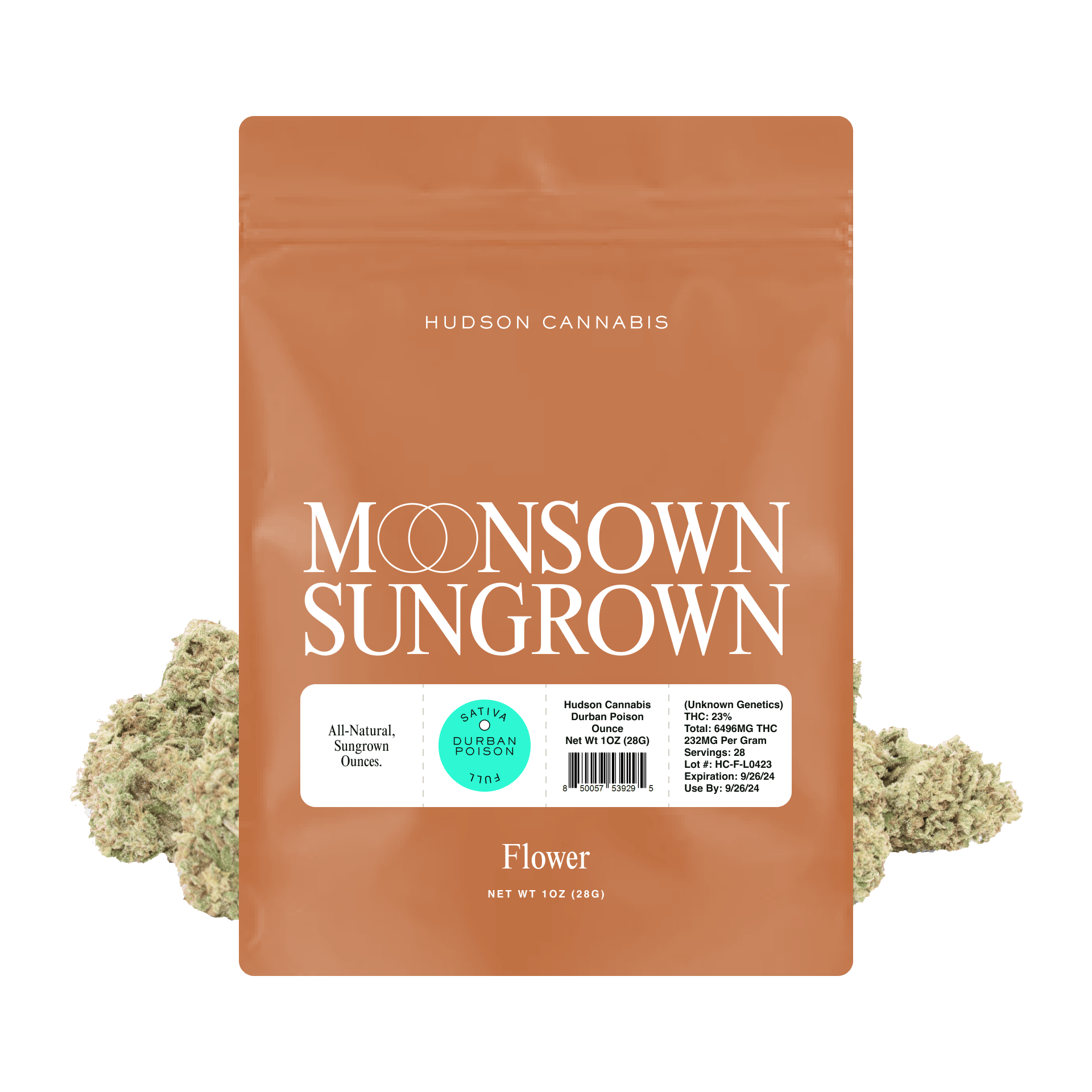 Hudson Cannabis - Hudson Cannabis| Durban Poison| Big Buds| 28g - 1