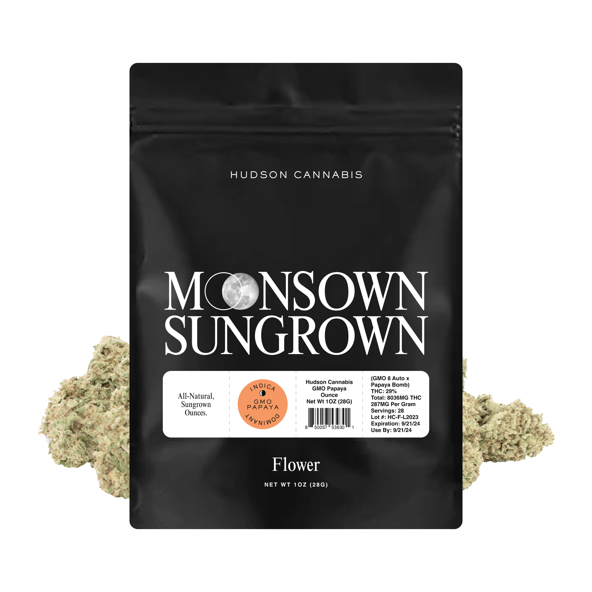 Hudson Cannabis - Hudson Cannabis| GMO Papaya| Big Buds| 28g - 1