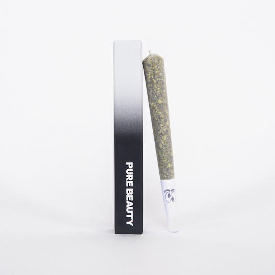 Pure Beauty - Hybrid | Infused Solventless 1g Pre-Roll | Indoor Cannabis Flower - 1