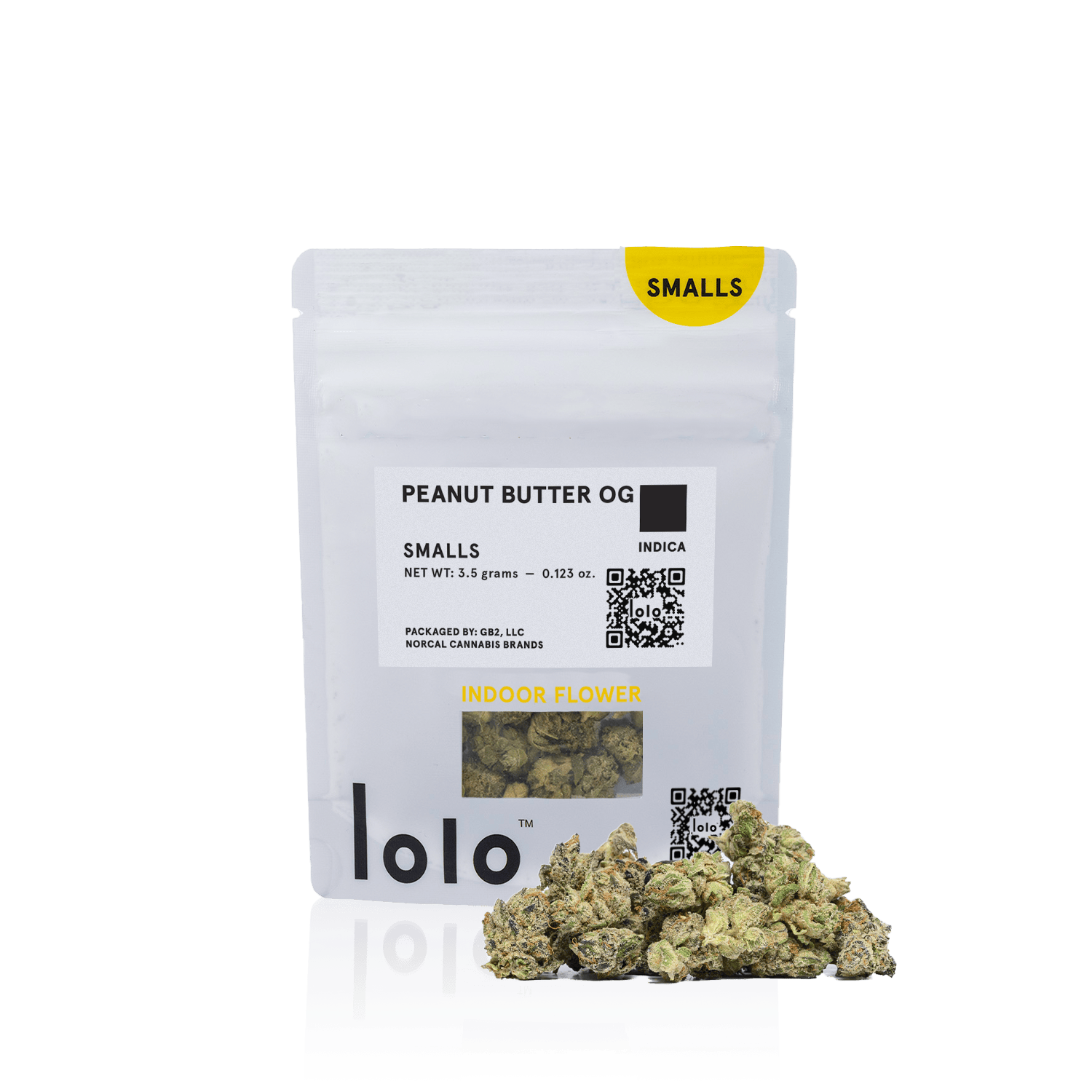 lolo - lolo | Peanut Butter OG | Indoor Smalls | 3.5g - 1