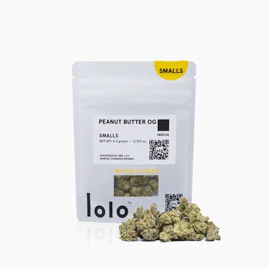 lolo - lolo | Peanut Butter OG | Indoor Smalls | 3.5g - 1