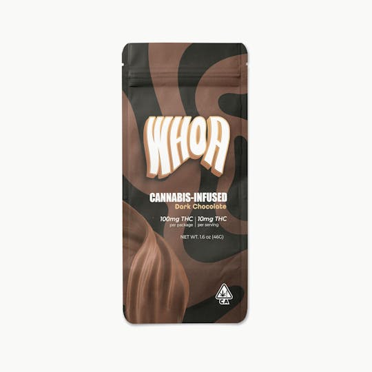 Whoa - WHOA Dark Chocolate - Bar (100mg) - 1