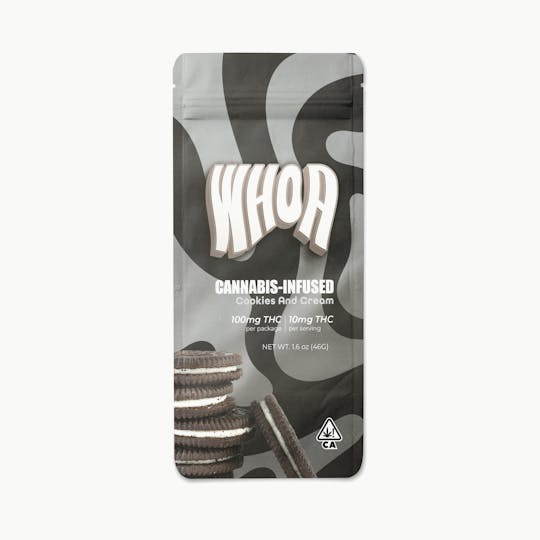 Whoa - WHOA Cookies and Cream - Bar (100mg) - 1