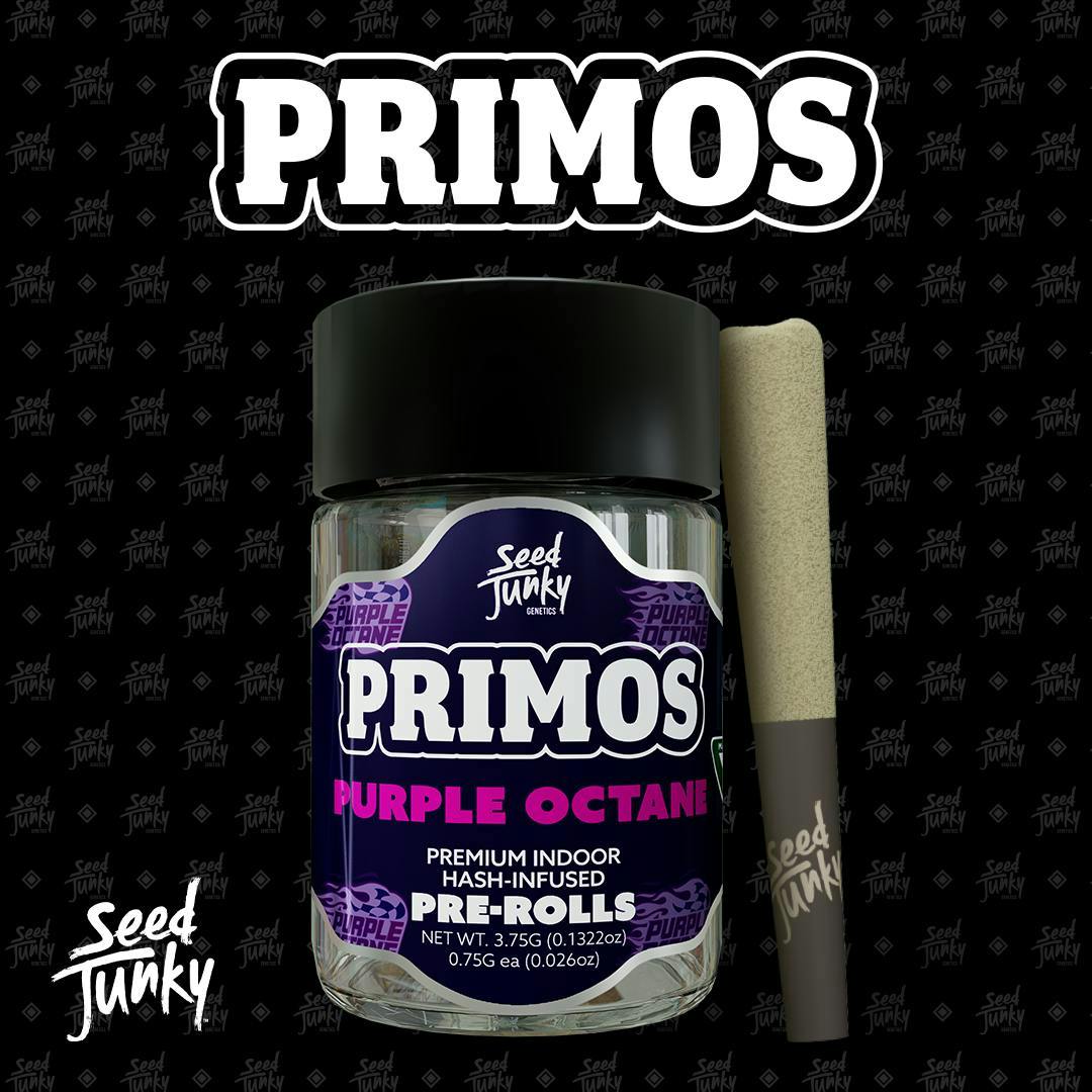 Seed Junky - Seed Junky | Purple Octane | Infused Joints | 0.6g each | 5pk - 1
