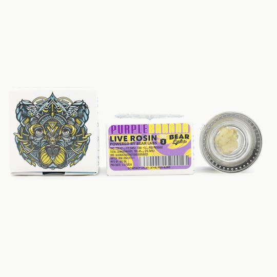Bear Labs - Purple Banana T3 Live Rosin - 1g - 1