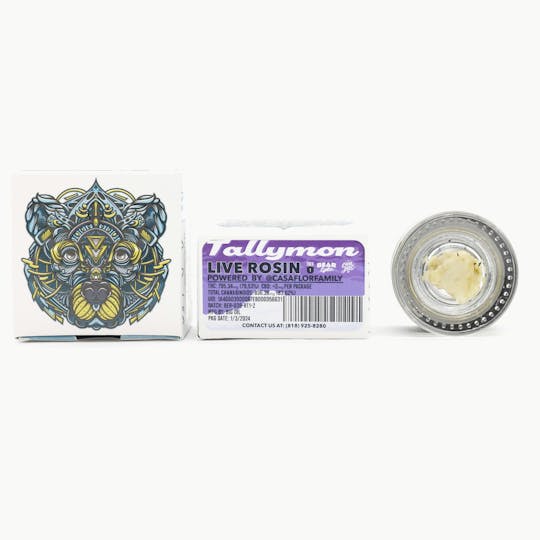 Bear Labs - Tallymon T1 Live Rosin - 1g - 1