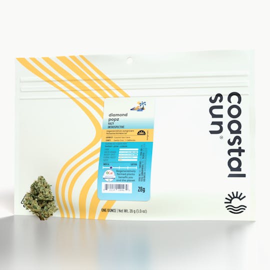 Coastal Sun - Diamond Popz Sungrown Flower 28g - 1