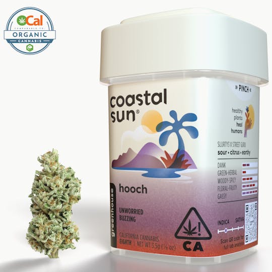 Coastal Sun - Hooch Greenhouse Flower 3.5g - 1