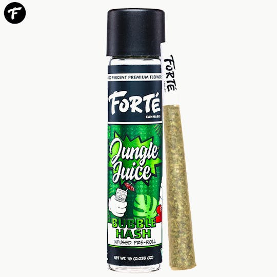 Forte Cannabis - 1G Jungle Juice Bubble Hash Infused Pre-Roll - 1
