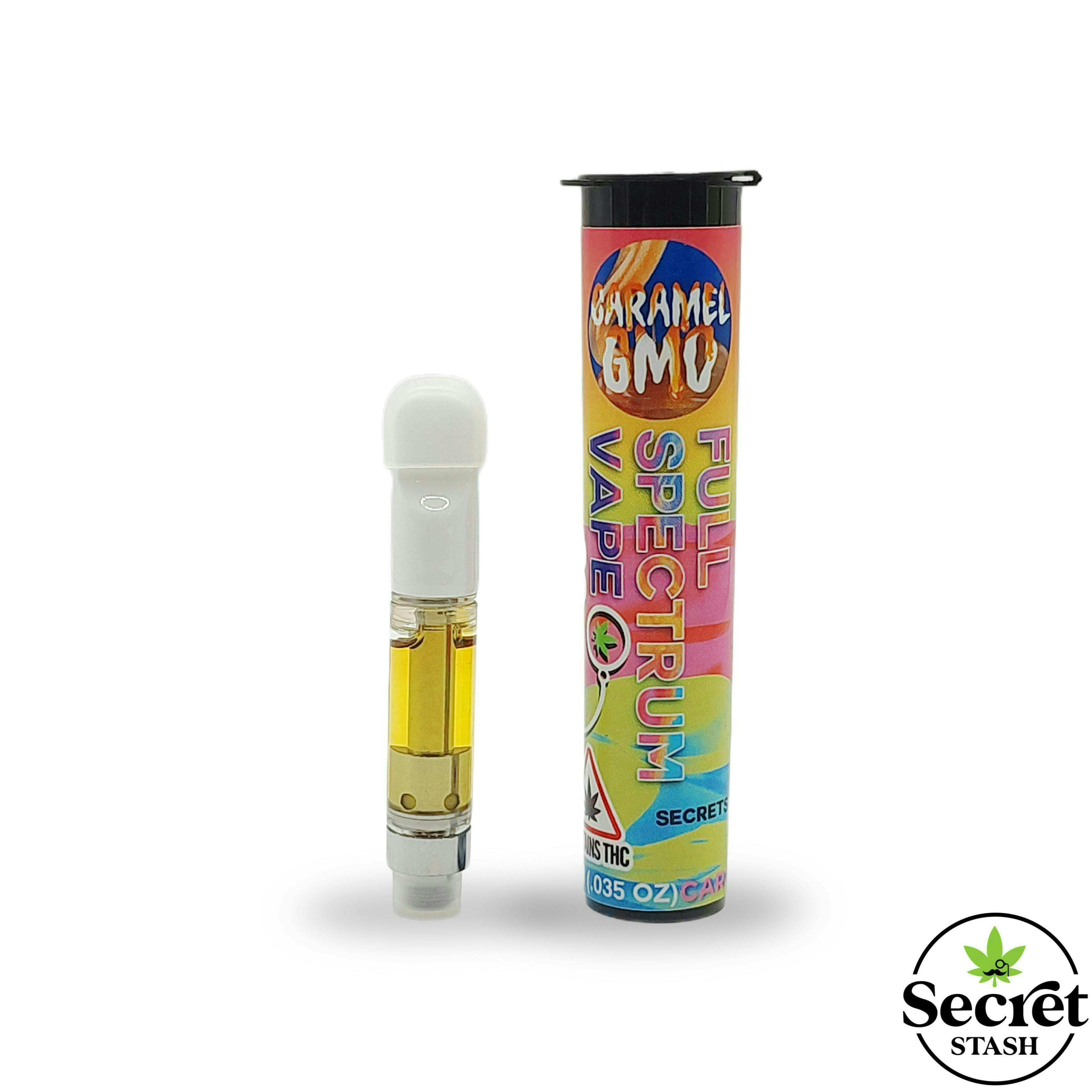 Secret Stash - Secret Stash | Cured Resin Cart | Caramel GMO | 1g - 1