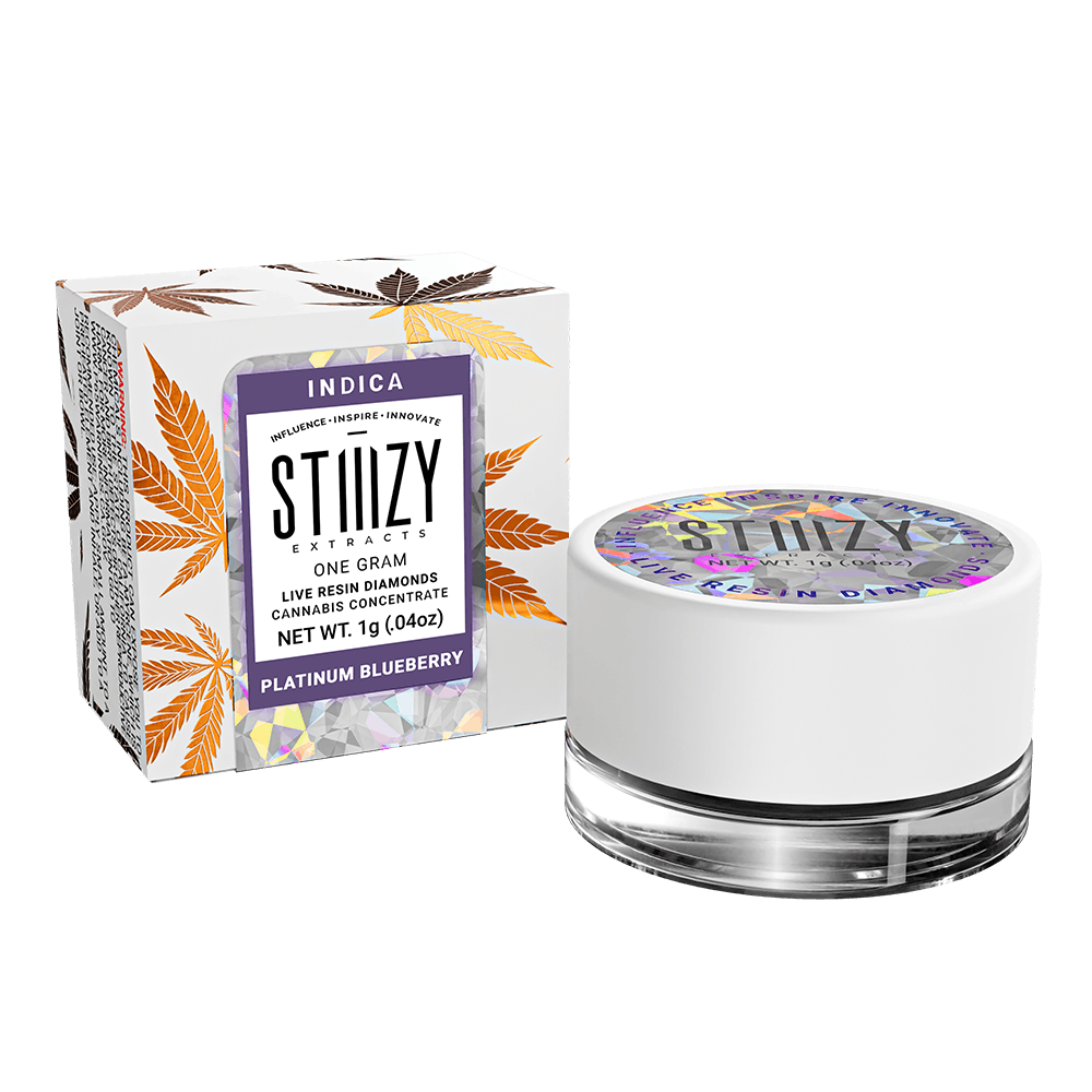 STIIIZY - - PLATINUM BLUEBERRY - Live Resin Diamonds - 1