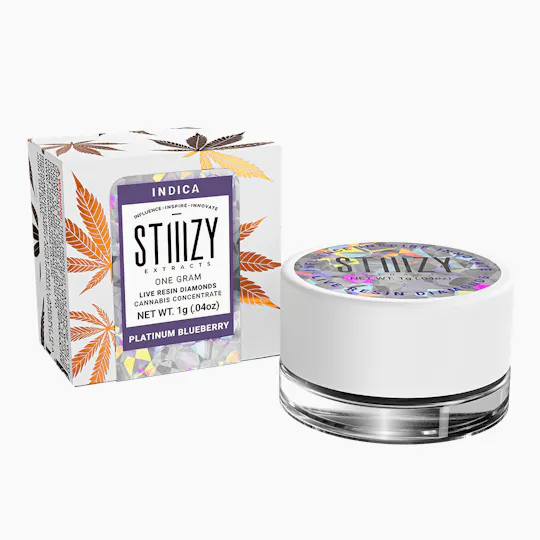 STIIIZY - - PLATINUM BLUEBERRY - Live Resin Diamonds - 1