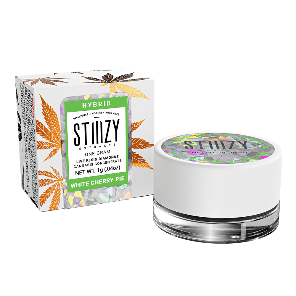 STIIIZY - - WHITE CHERRY PIE - Live Resin Diamonds - 1