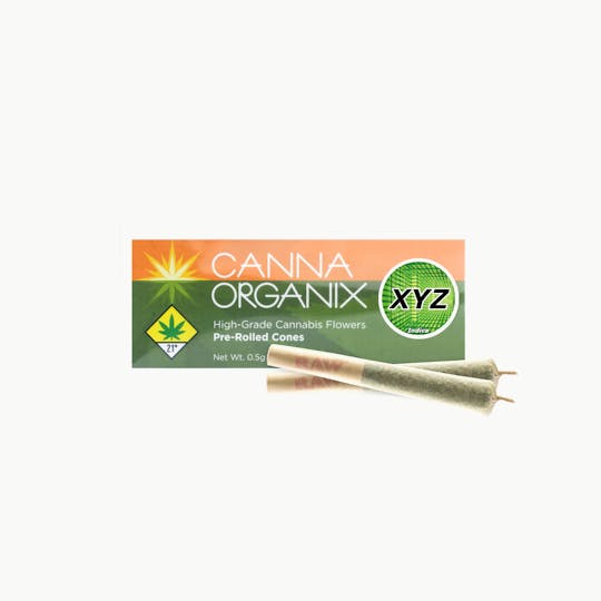 Canna Organix - XYZ | Pre Roll Pack | 1g (.5g ea) - 1