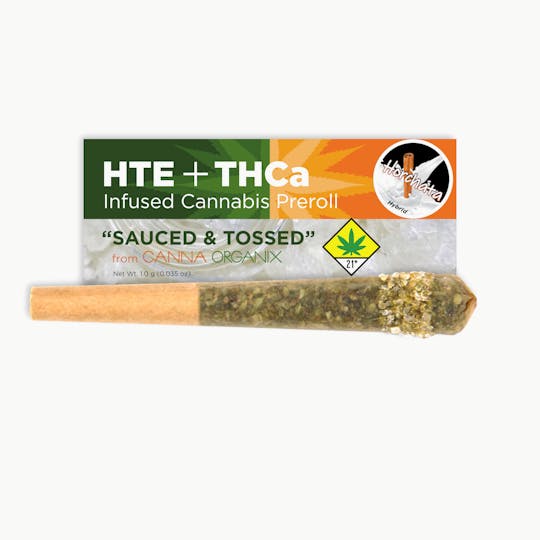 Canna Organix - Horchata | Sauced n Tossed | Infused Pre Roll | 1g - 1
