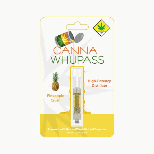 Canna Organix - Pineapple Crush | Canna Whupass | Vape Cartridge | 1g - 1