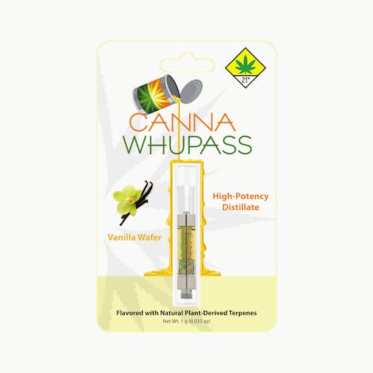 Canna Organix - Vanilla Wafer | Canna Whupass | Vape Cartridge | 1g - 1