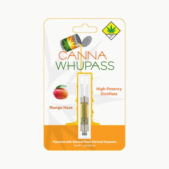 Canna Organix - Mango Haze | Canna Whupass | Vape Cartridge | 1g - 1